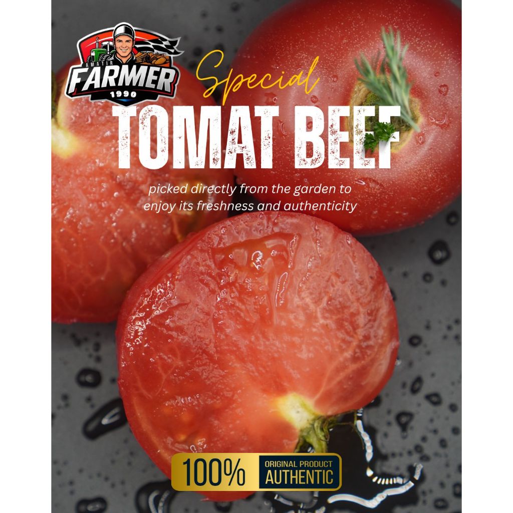 TOMAT BEEF 1 KG / TOMAT PREMIUM / BERAT 100 Gr UP