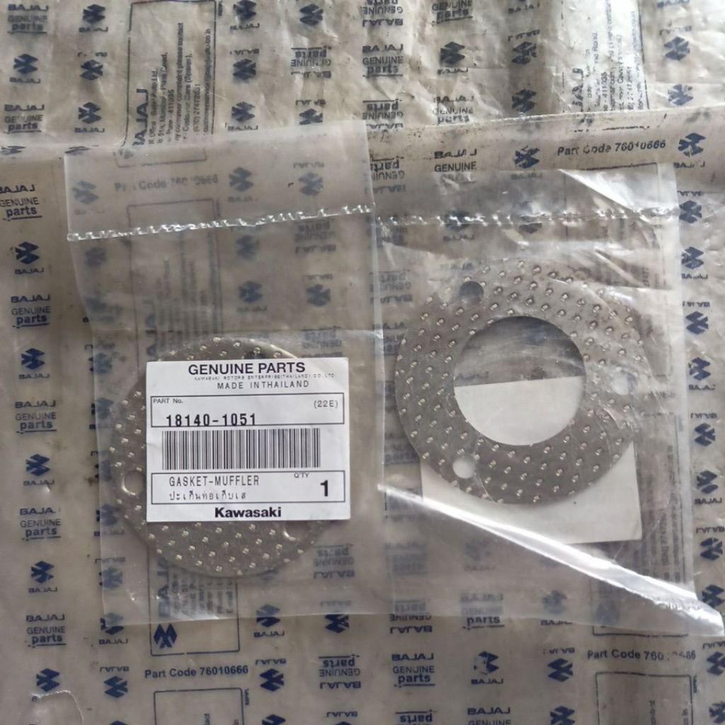 PAKING KNALPOT SLANCER NINJA 150R RR GASKET MUFFLER NINJA 150RR R PAKING SAMBUNGAN KNALPOT NINJA R R