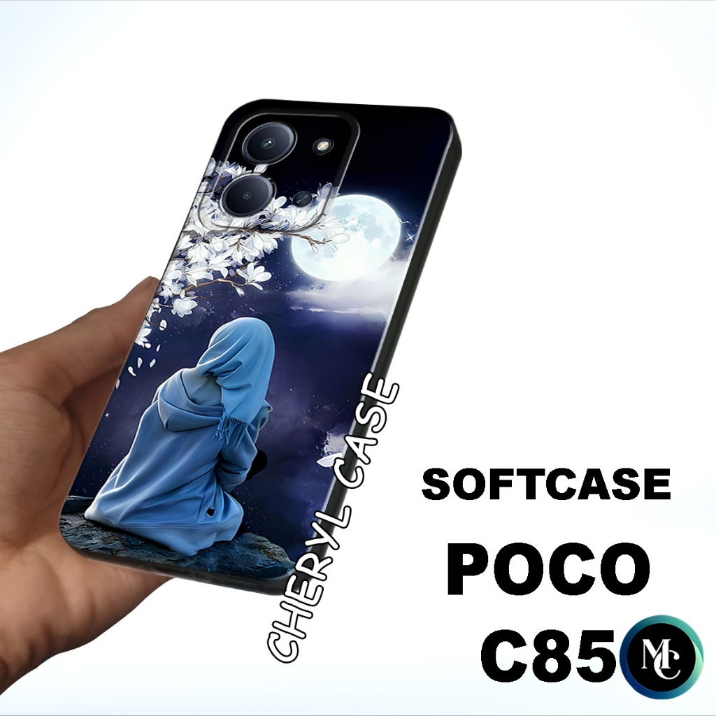 case karet untuk Hp POCO C85/CC32/softcase POCO C85/casing POCO C85/case handphone