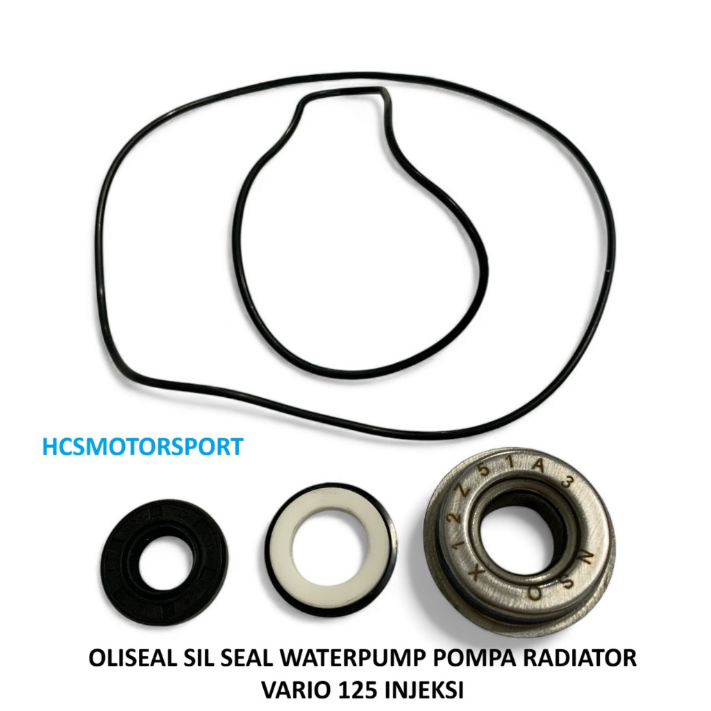 OLISEAL SEAL SIL WATERPUMP POMPA RADIATOR VARIO 125 FI INJEKSI VARIO MOTOMERU