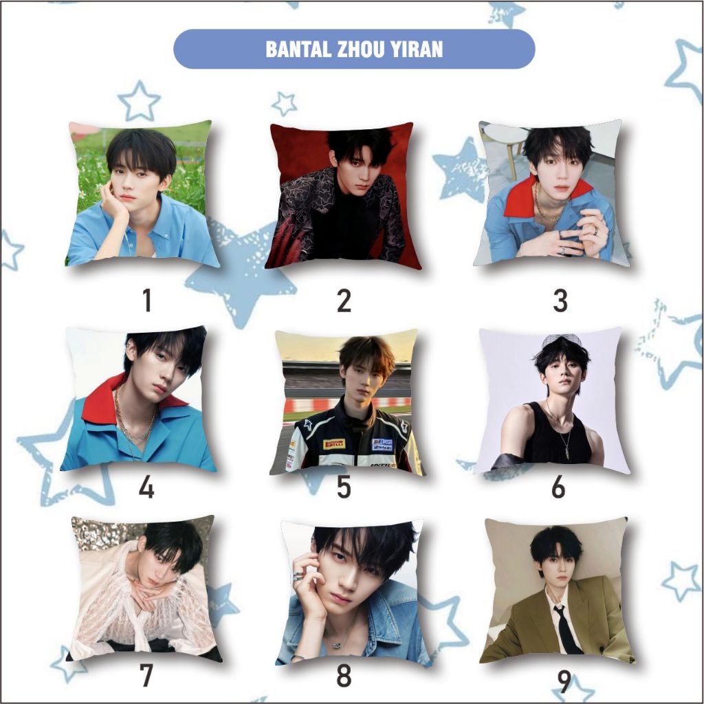 Bantal aktor china Chen Ze yuan ZHOU YIRAN