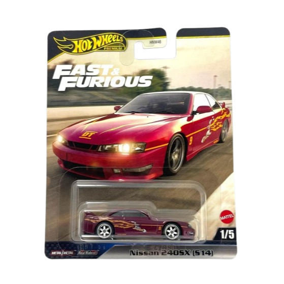 Hot Wheels 2025 Premium Fast & Furious NISSAN 240SX (S 14)
