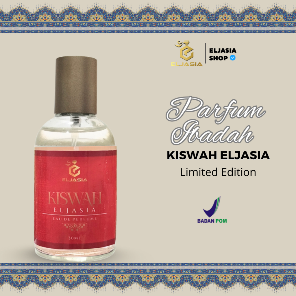 ELJASIA Parfum Kiswah  Eljasia Unisex 30 ML Wangi Lembut Floral Musk
