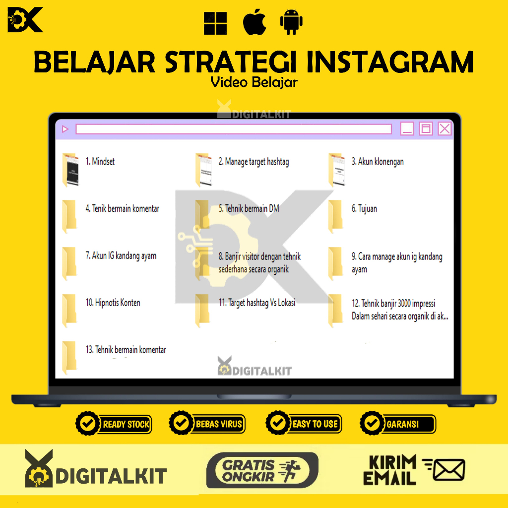 [T0443] Belajar Strategy Instagram | Panduan Lengkap | Tips & Trik