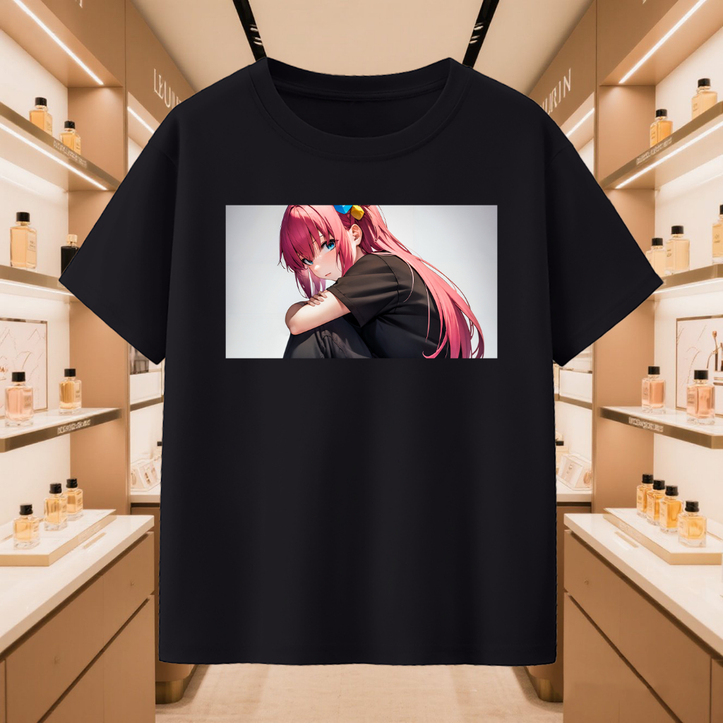 Kaos Kessoku Band Bocchi The Rock！Kaos Anime kaos wanita kaos pria Kessoku Band Bocchi The Rock