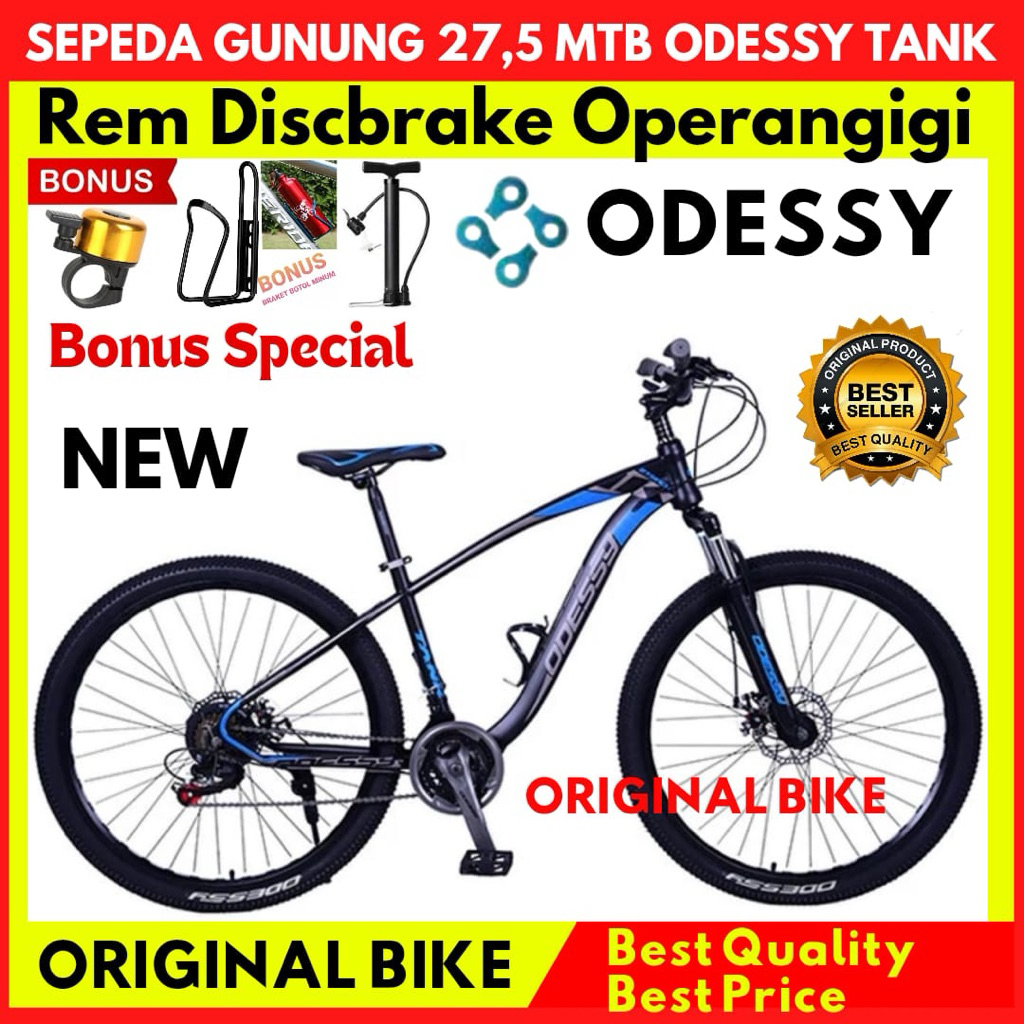 Sepeda Gunung 27.5 MTB ODESSY TANK Terbaru