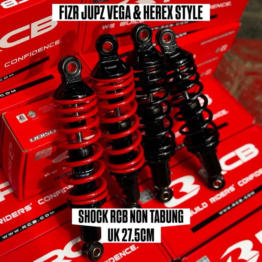 shock rcb A3 tanpa non tabung 27.5cm 275 mm jupz fizr