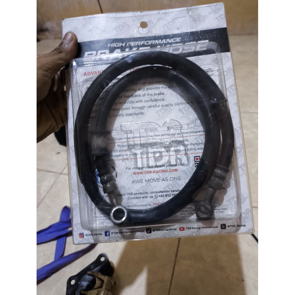 Selang rem depan copotan vixion old ori