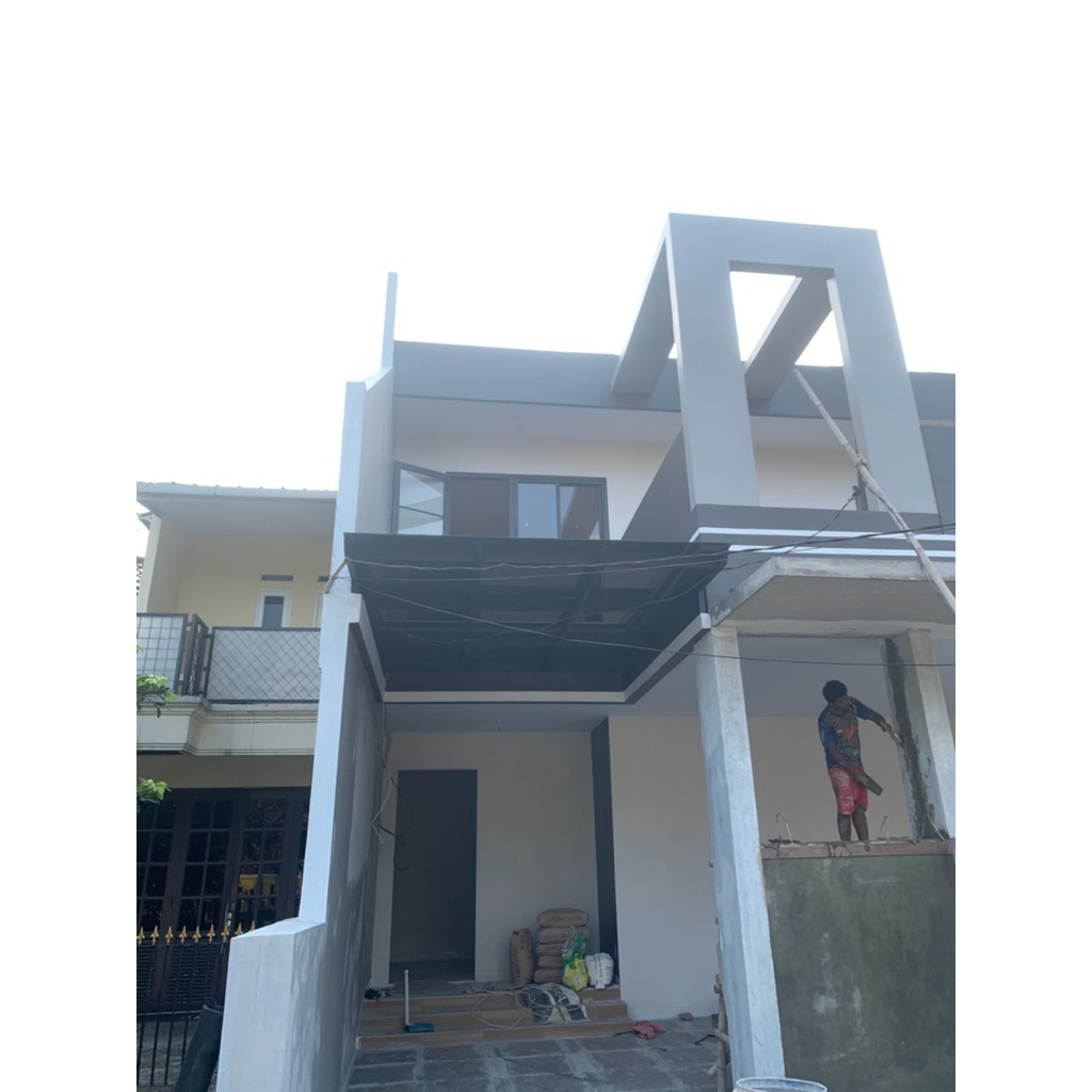 Kanopi Kaca Tempered