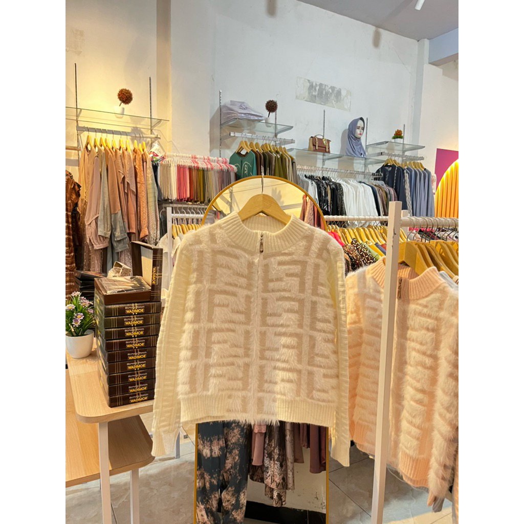 Jaket Rajut Premium/ Jaket Rajut tebel/ Rajut Tebel/ Cardigan Rajut/ Jaket Beludru Korean Style