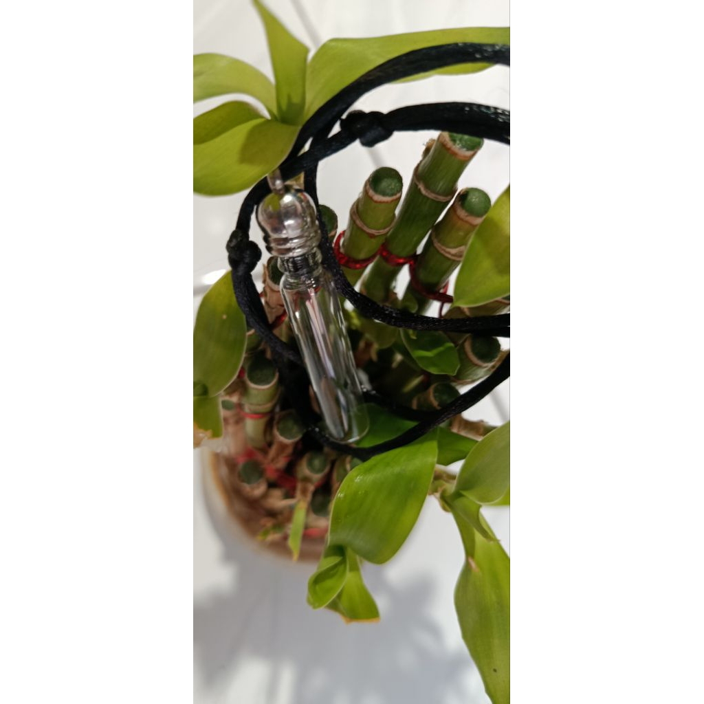 Kalung Liontin Tabung Botol Kaca 2ml Terbaik