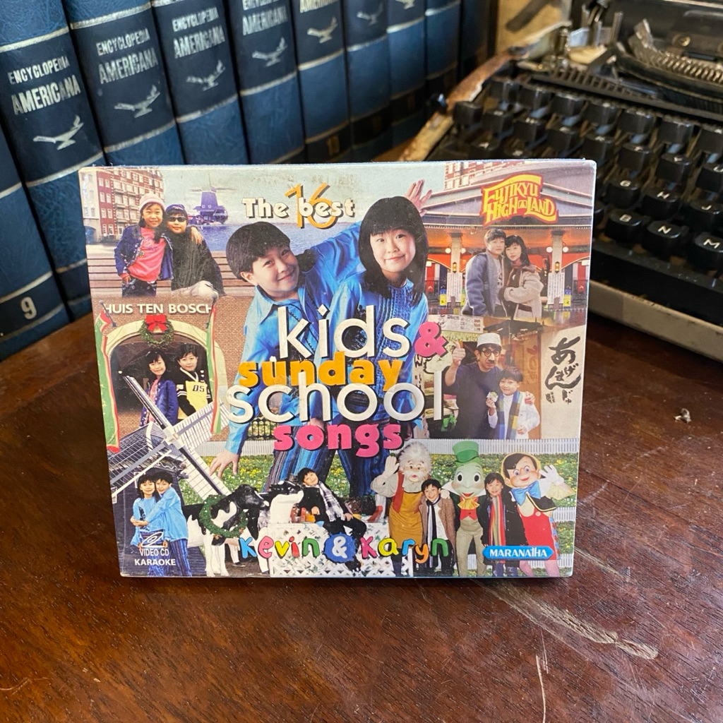 VCD ORIGINAL KIDS & SUNDAY SCHOOL SONGS - Karyn, Kevin