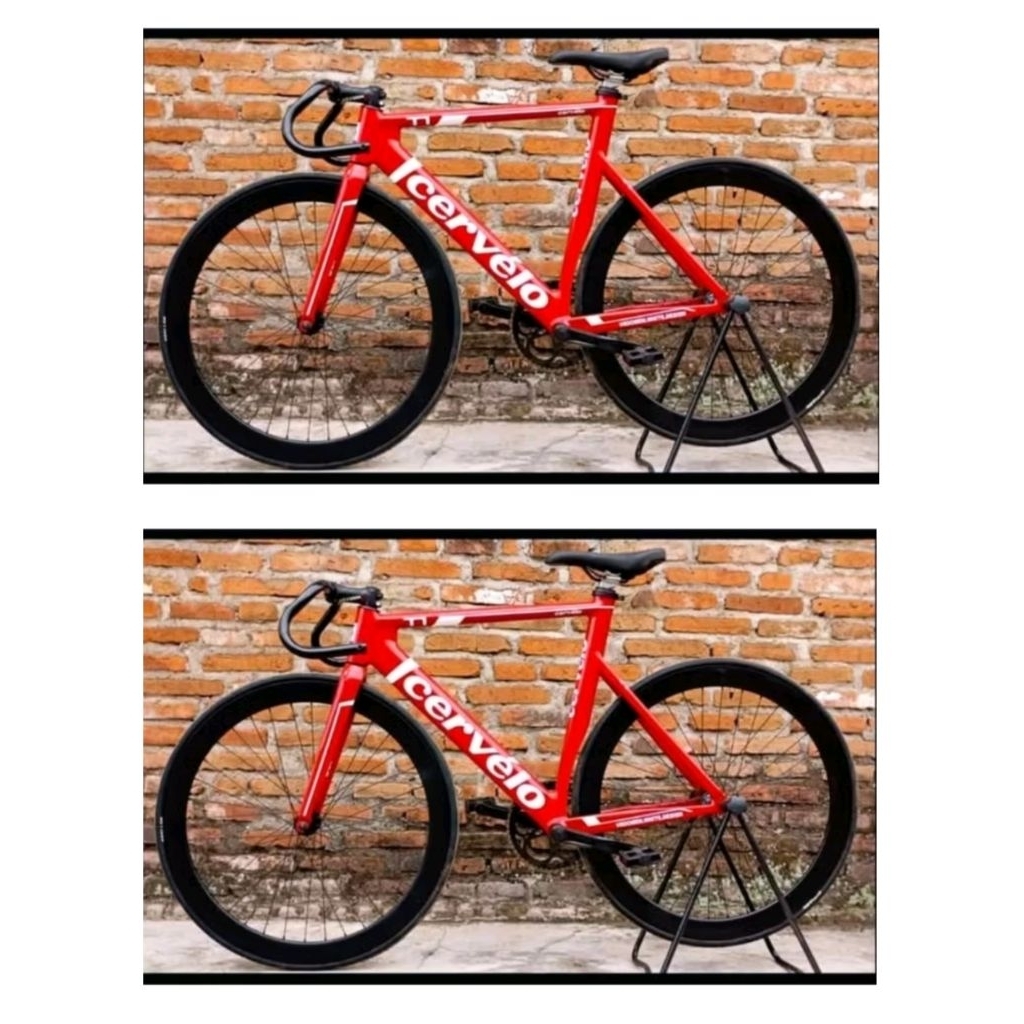 Sepeda Custom Cervelo fixie murah berkwalitas