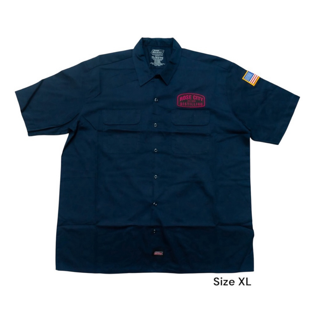 (Code: 70WS)  D*ckies Workshirt color darknavy