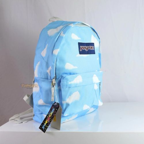 Tas JANSPORT Sekolah Backpack BIRU AWAN Premium 100%