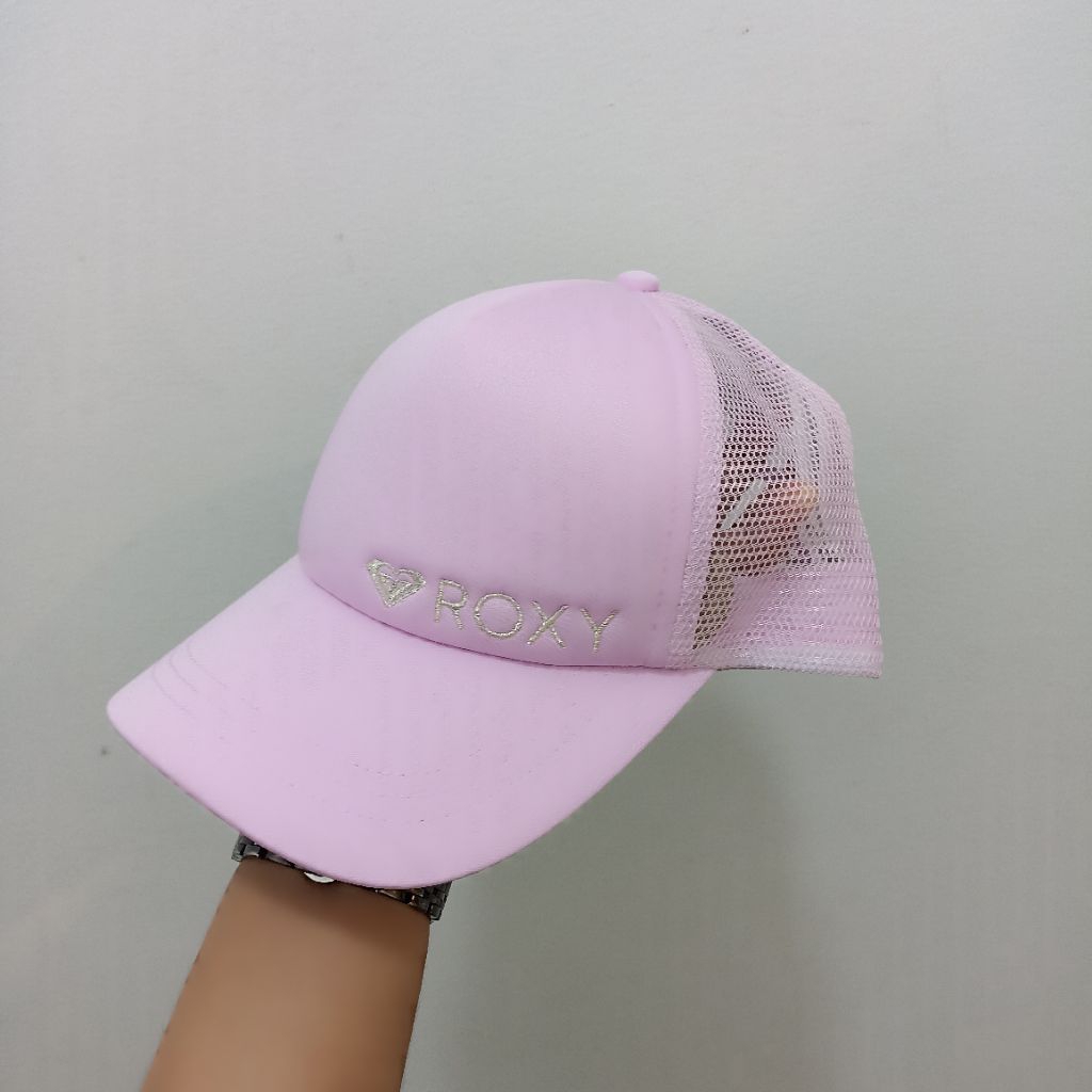 Topi Wanita Roxy Original Finish Line 3 Colour pink