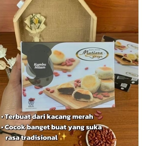 Bakpia Pathok Mutiara Jogja Kumbu Hitam isi 20