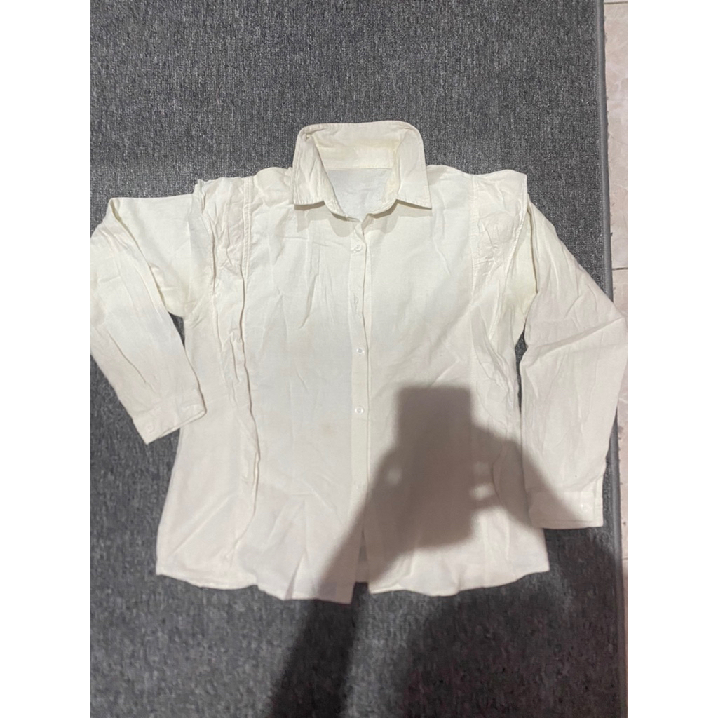 PRELOVE Kemeja salur wanita(h&m) 30k murah meriah