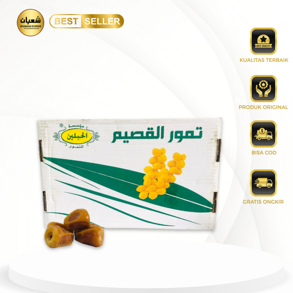 Kurma sukari 3kg original premium / Kurma sukari 3kg premium VIP grade A / Shabani kurma