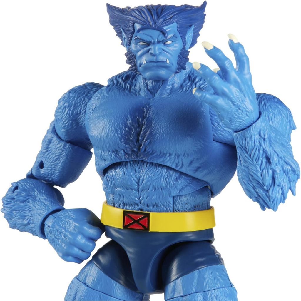 Marvel Legends Series X Men Beast 6-Inch Action Figure Toy 4 Years+ 5 Accessories