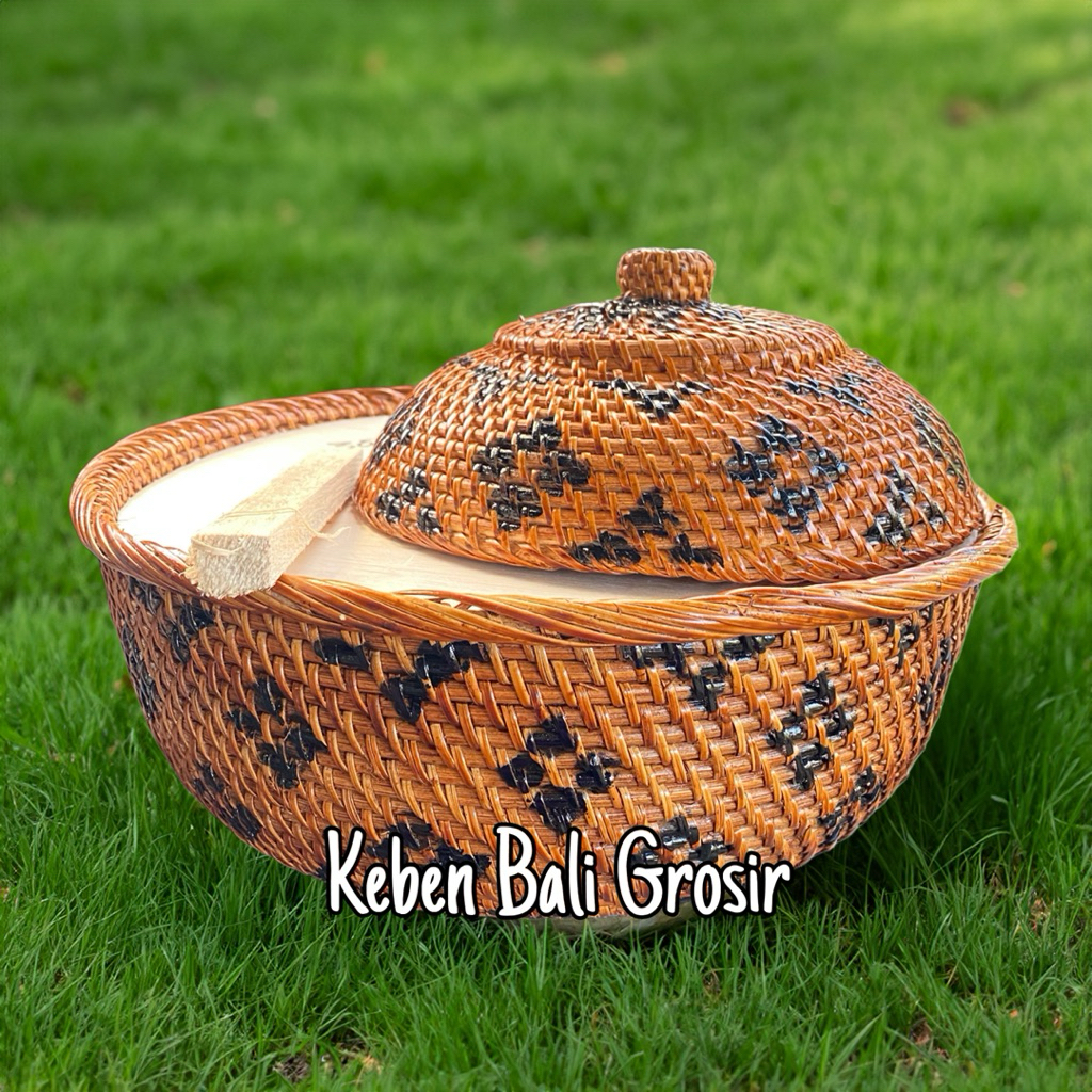 BOKOR ROTAN LUKIS MODEL BASKOM BOKOR BULAT
