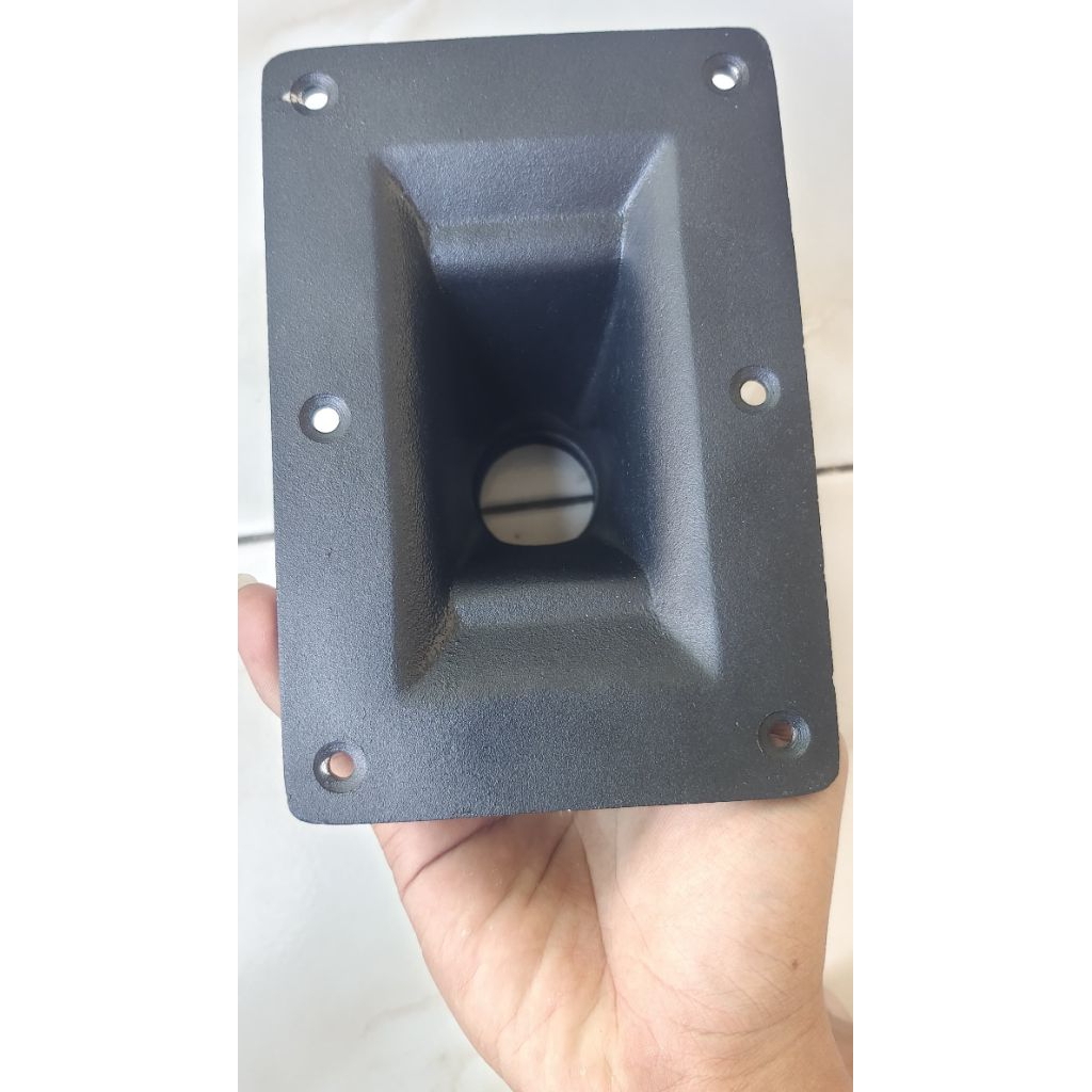 Horn Tweeter/ Corong Tweeter 10x15 Bahan Cor Aluminium