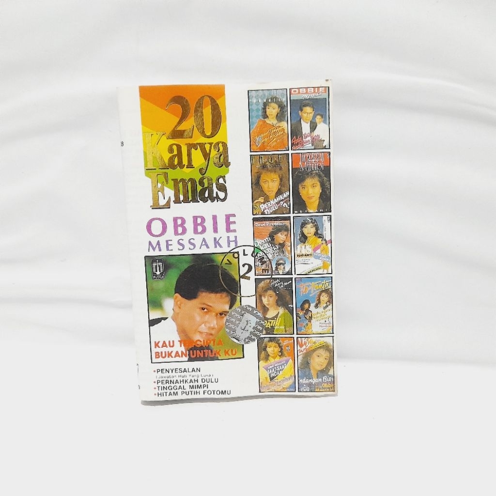 Kaset 20 Karya Emas Obbie Messakh Vol. 2