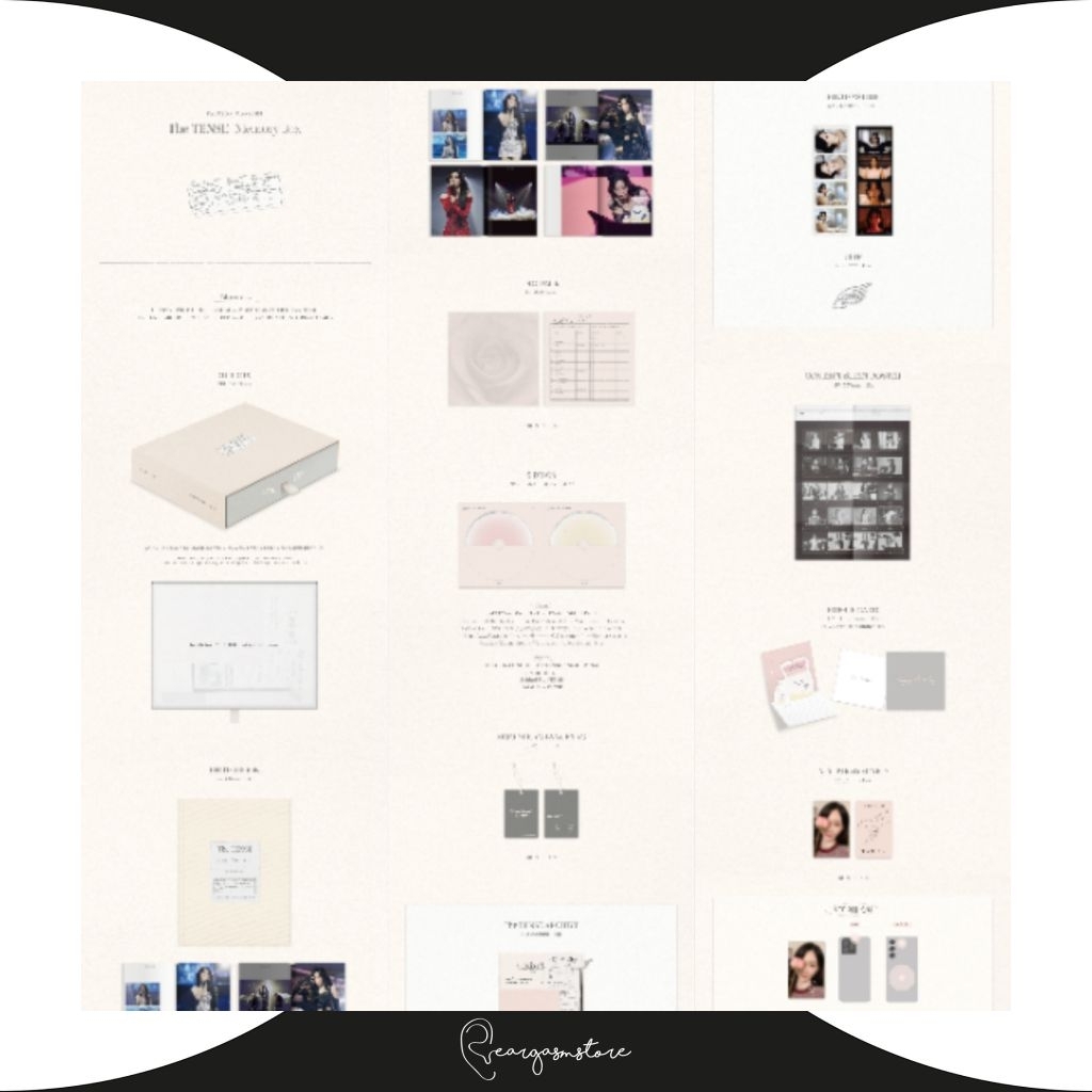 TAEYEON - CONCERT THE TENSE MEMORY BOX (BLURAY)