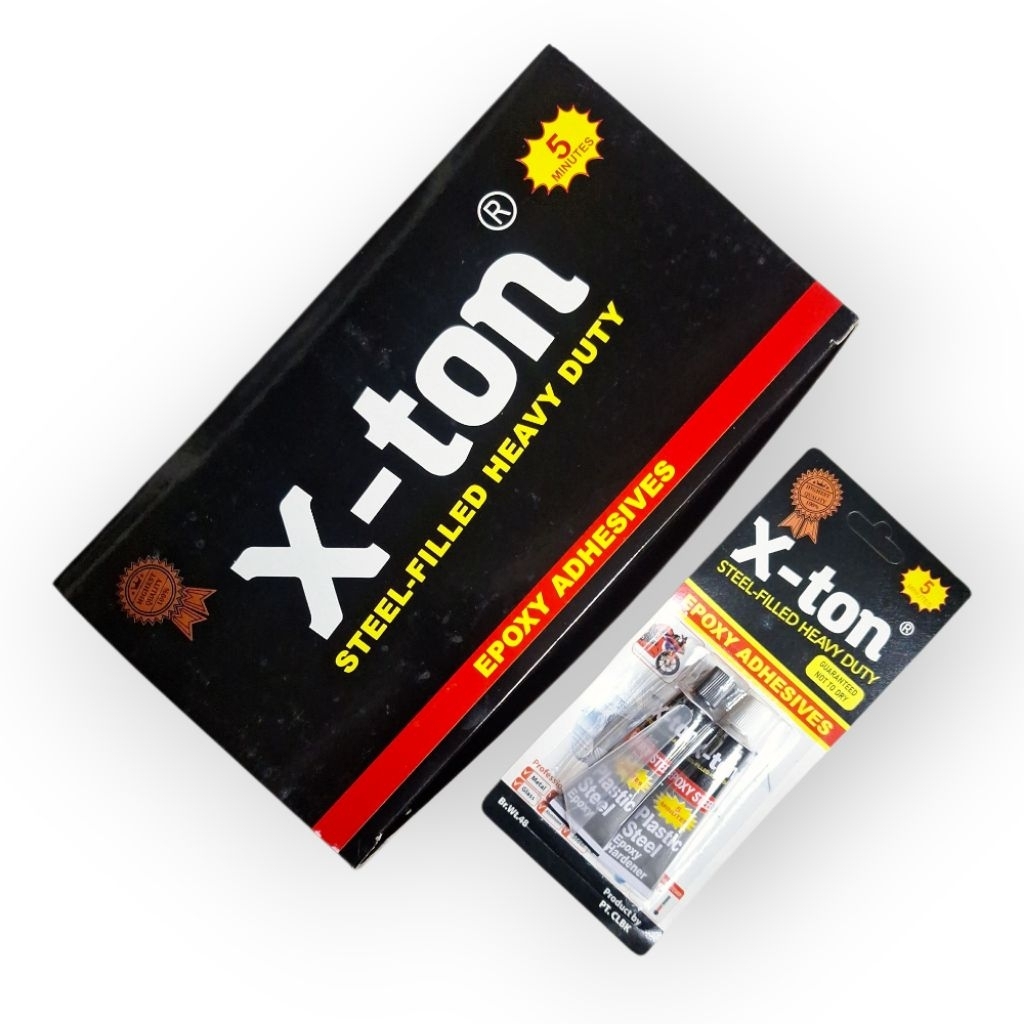 X-ton Lem Besi 5 minutes/lem Alumunium/kaca/Lem Plastik