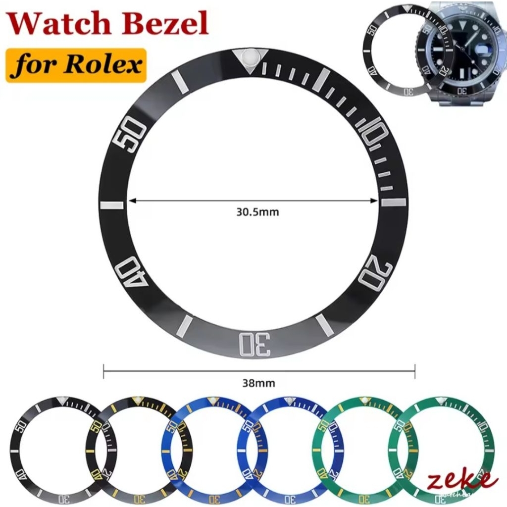 Ring Bezel Insert Ceramic 38mm Ring Rolex