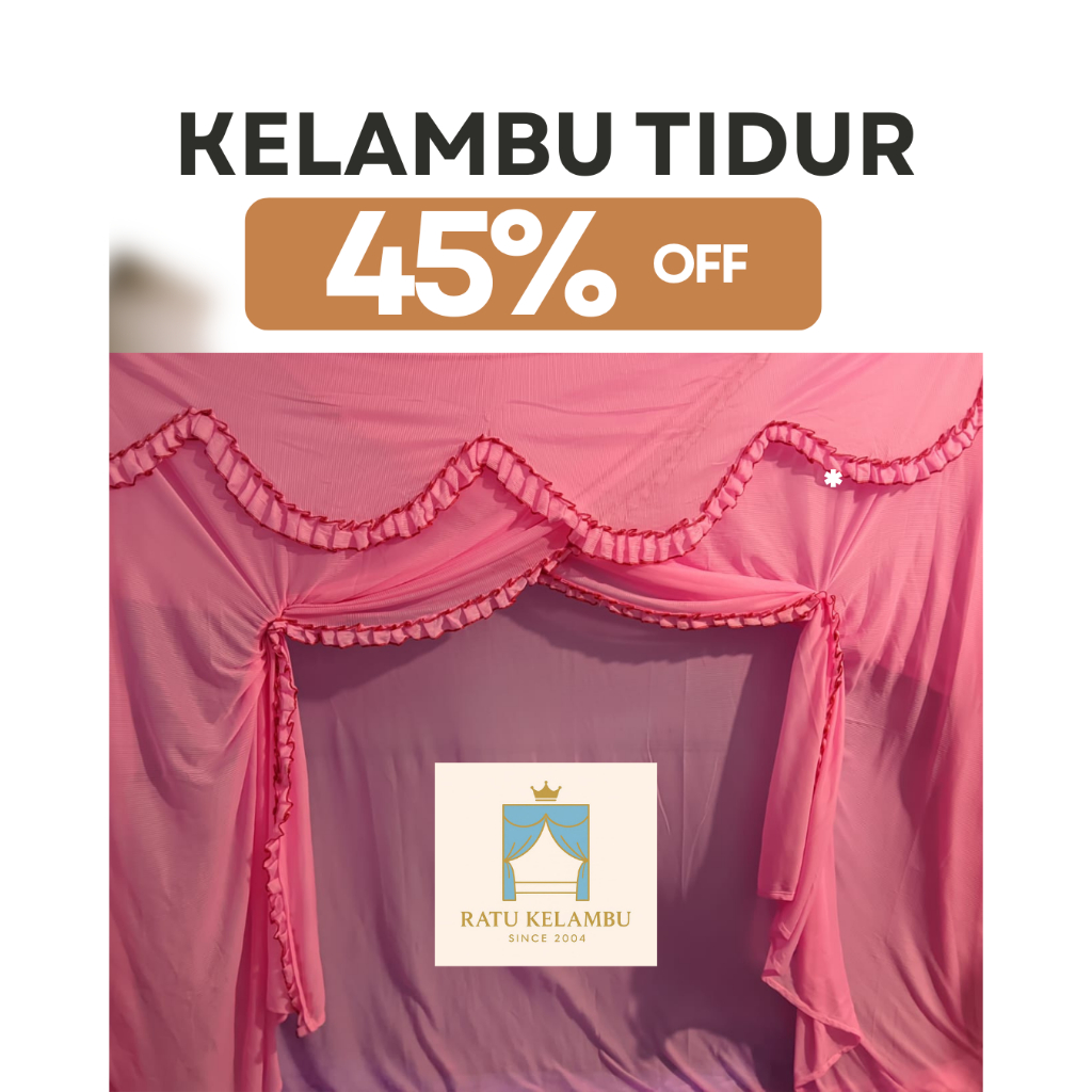 [RATU KELAMBU]READY SEMUA UKURAN,KELAMBU/SELAMBU/KULAMBU ANTI NYAMUK DEWASA MURAH BAHAN TEBAL
