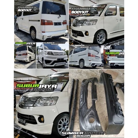 BODYKIT LUXIO TAHUN 2009 - 2016 SEMUA MODEL BODYKIT LUXIO 2009 2010 2011 2014 2015 2016 Mobil