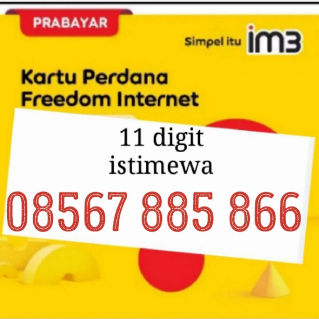 perdana Indosat 11 digit cantik unik