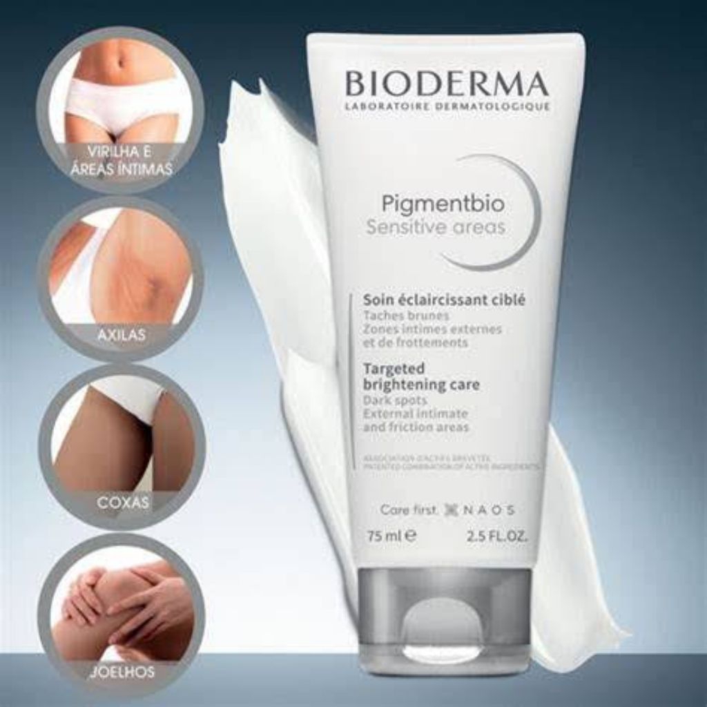 Bioderma Pigmentbio Sensitive Areas Perawatan Kulit Cerah 75 ml