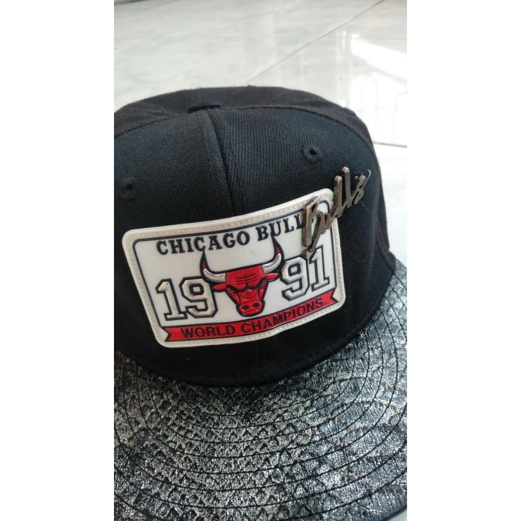 snapback hyflat x chicago bulls