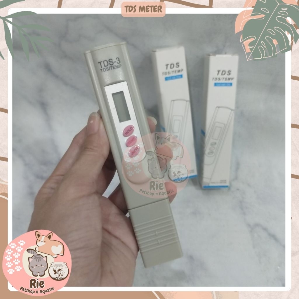 TDS-3 TDS Meter Alat Pengukur TDS Kualitas Air