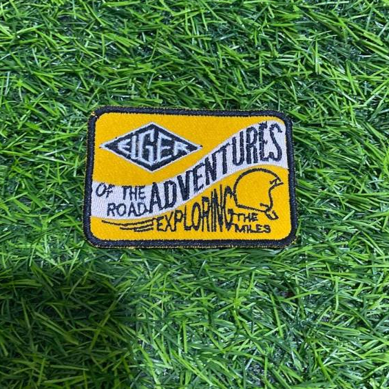 Emblem Patch Bordir EIGER Super Premium