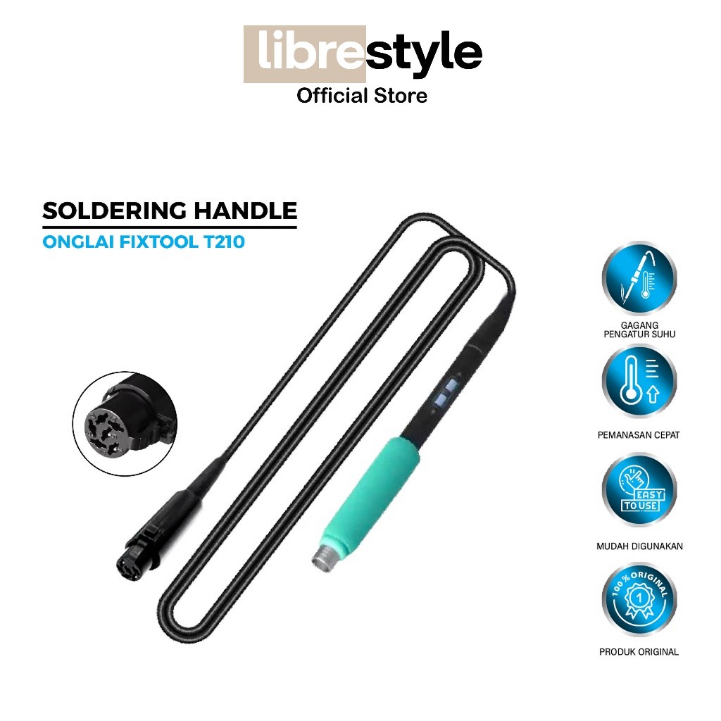 Onglai fixtool gagang solder solder handle T210 tombol Original