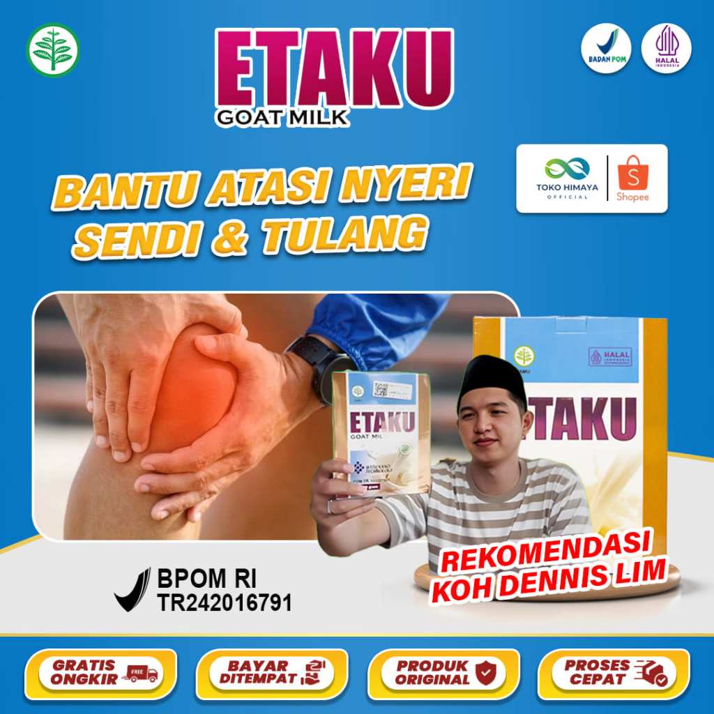 ETAKU Susu Untuk Nyeri Sendi dan Tulang Radang Sendi Susu Kesehatan Tulang Anak Dewasa Lansia