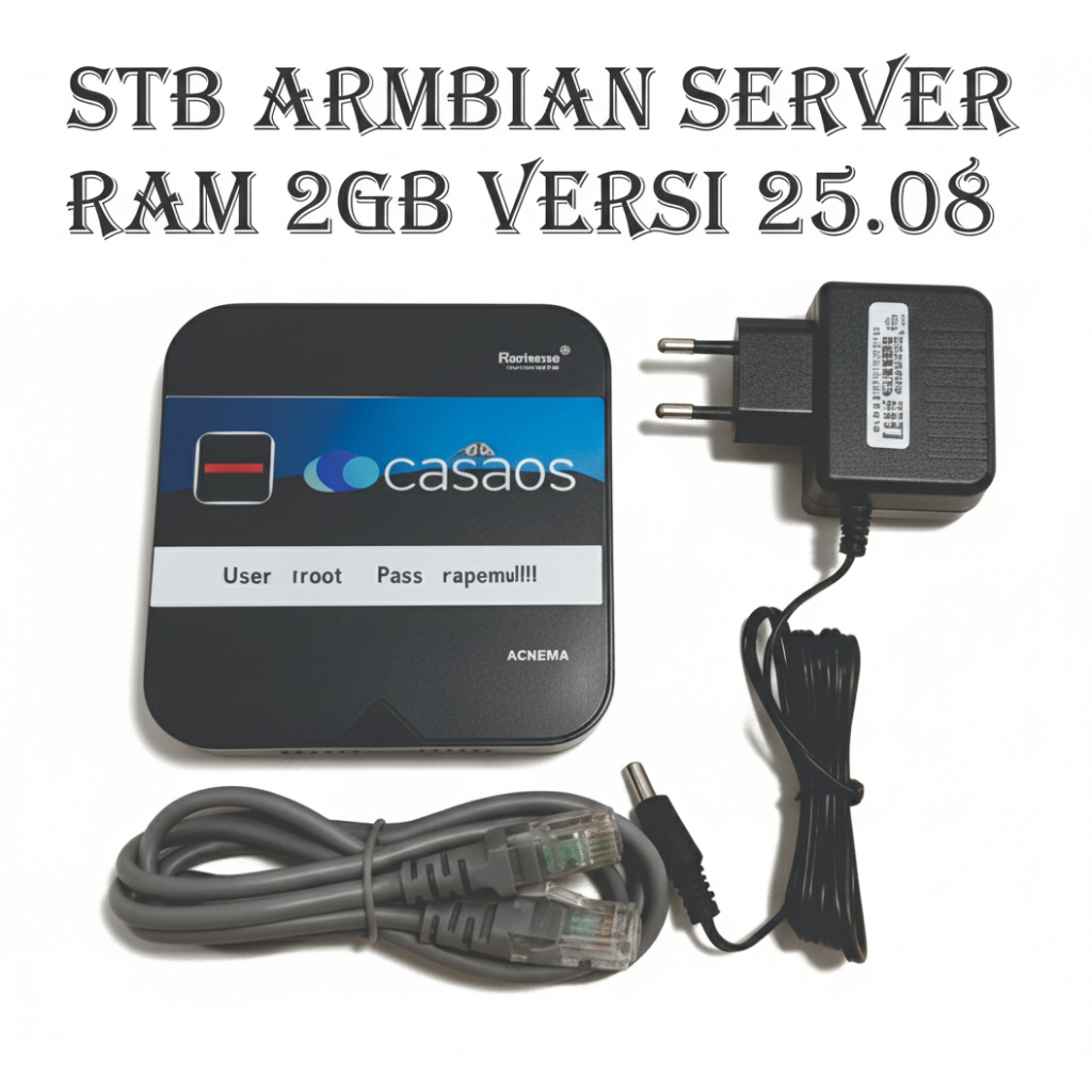 STB HG680P B860H ARMBIAN SERVER CASA OS DEKSTOP SERVER RAM 2GB ROM 8GB