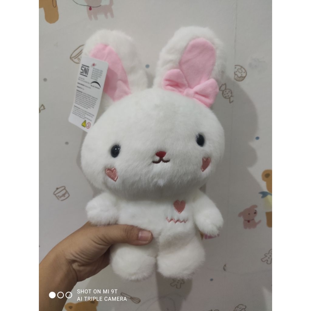 boneka kelinci imut putih oh some kkv