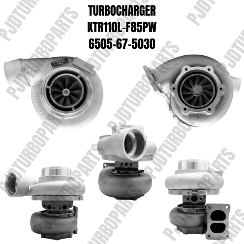 TURBOCHARGER TURBO ASSY KTR110L-F85PW HD785 PN 6505-67-5030 RIGHT SIDE