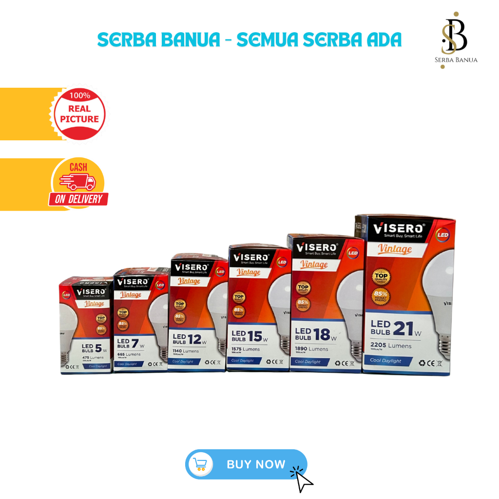 Lampu visero vintage 18 watt