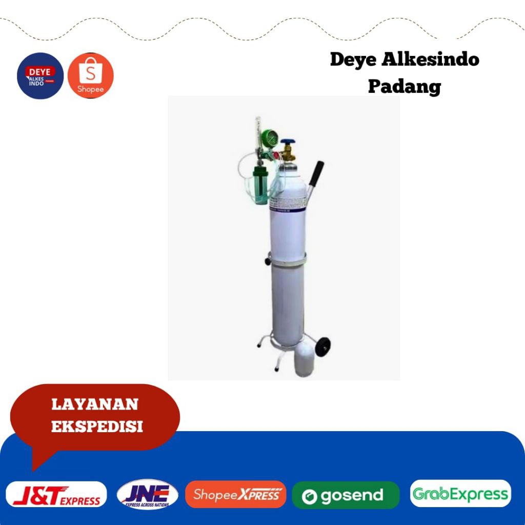 TABUNG OKSIGEN 2M3 LENGKAP (Harga Promo)