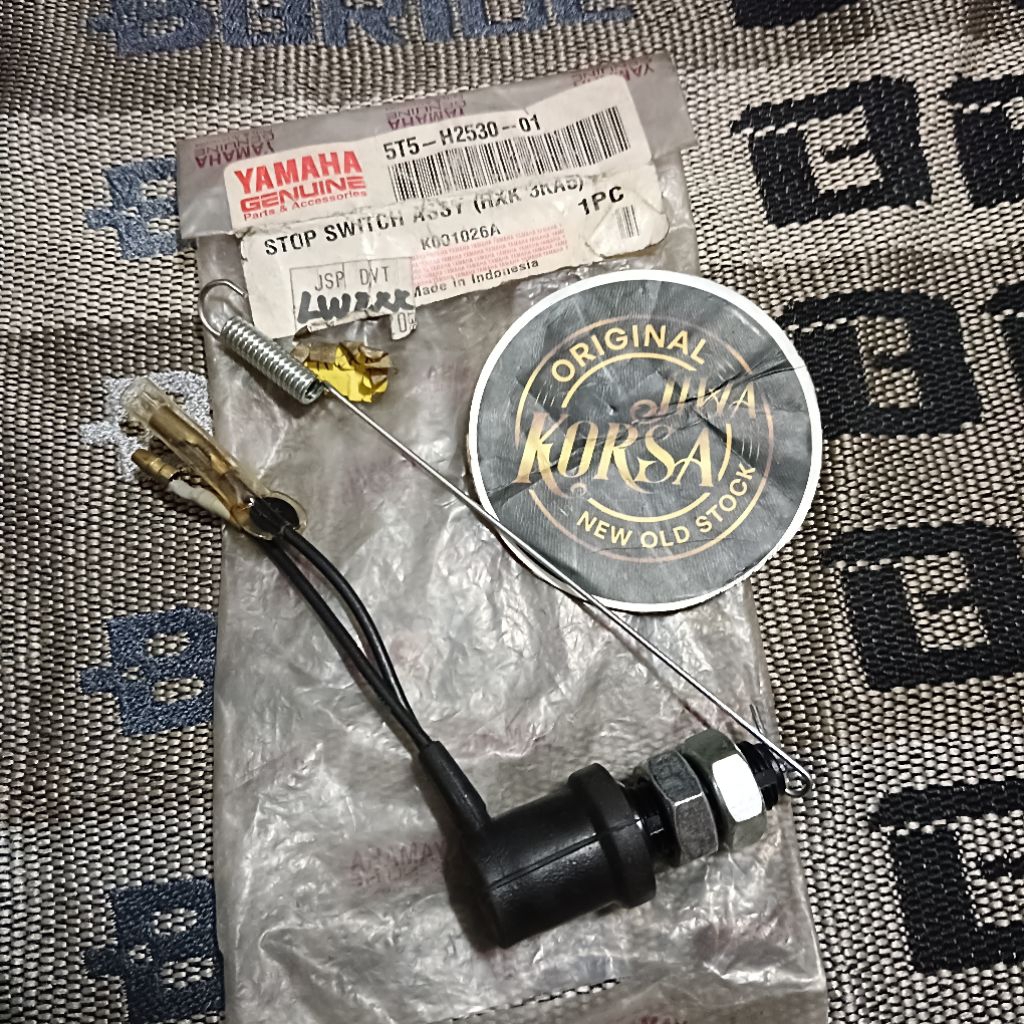 Swit Switch Assy Lampu Rem Belakang Yamaha Rxk Rxk Rxking Rx-king Cobra Master Asli Original New Old