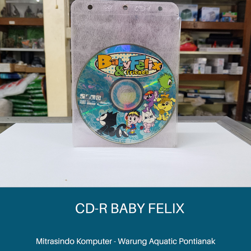 CD R Baby Felix + Kantong Kaset CD Blank Kosong