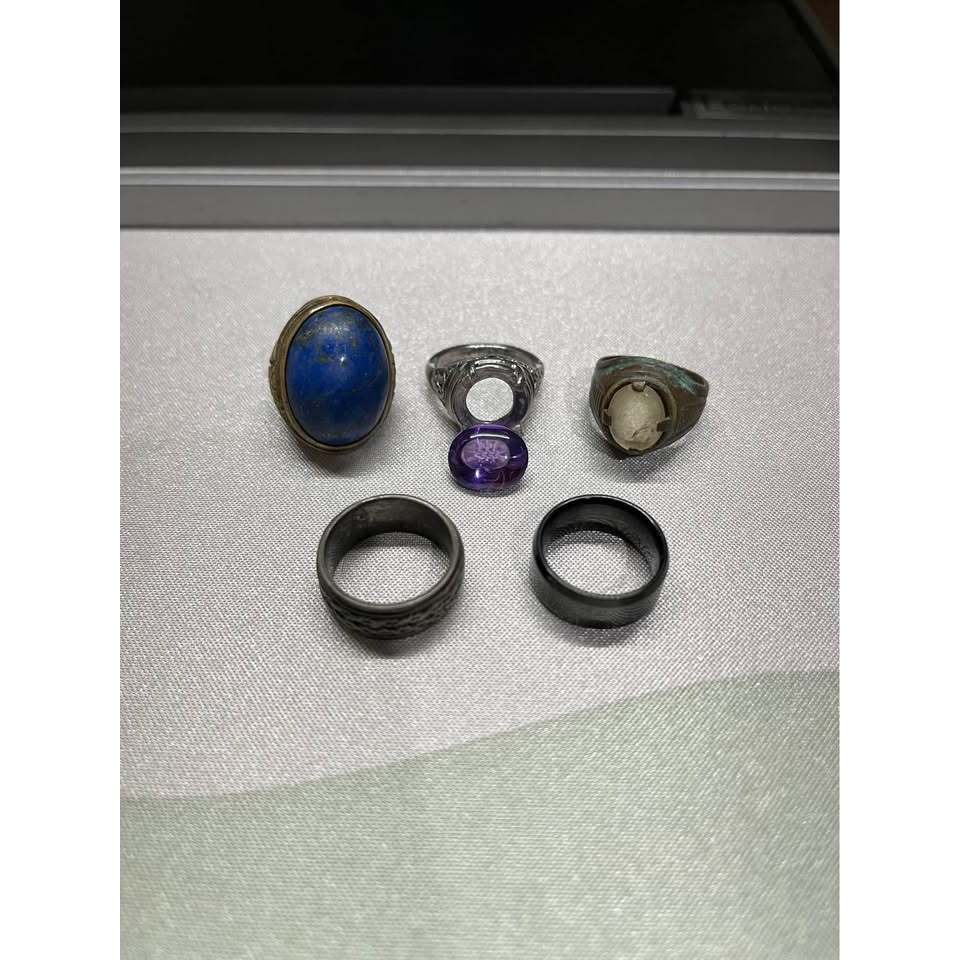 Paket Koleksi Cincin Batu Akik Lapis Lazuli