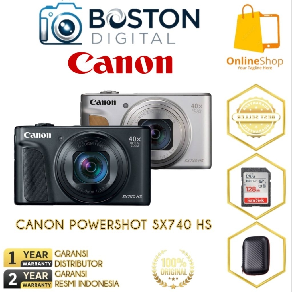 CANON POWERSHOT SX740 HS / CAMERA DIGITAL CANON SX740HS / CANON SX 740