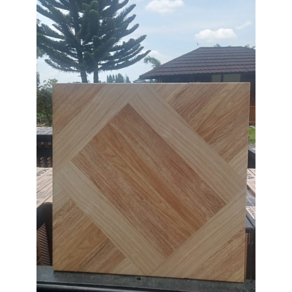 Keramik Lantai 40x40 KIA QUITTA BROWN