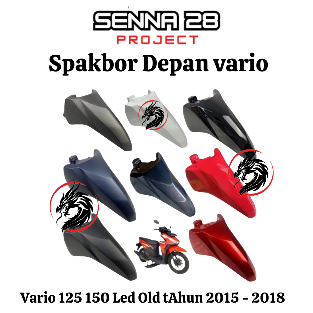 Spakbor depan vario 125/150 led old 2015-2017 / Spakbor depan vario 125 led variasi